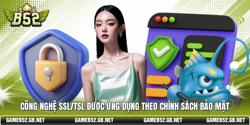 Công nghệ SSL/TSL được ứng dụng theo chính sách bảo mật